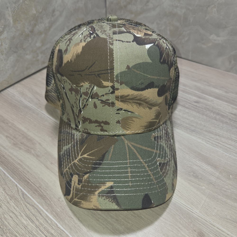 Otto Collection Camouflage forest leaf pattern hunting Trucker Hat